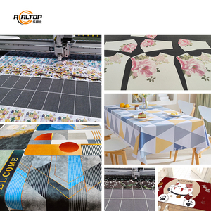 Machine de découpe numérique automatique Realtop pour la production d'échantillons de tissus pour la couture, les rideaux, les couvertures et les tapis - Product Image 4