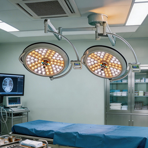 Nueva Lámpara LED de Techo de Doble Cúpula sin Sombra 2026 para Odontologí<span class=keywords><strong>a</strong></span> Veterinaria, Equipo Quirúrgico para Sala de Operaciones, OEM ODM - Product Image 4