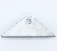 Connecteur triangulaire PV personnalisé pour système de montage de panneaux solaires, support en aluminium et carbone, accessoires de quincaillerie