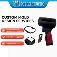 Cetakan Injeksi Moldatech PEEK untuk Pemotongan, Tahan Suhu Tinggi, Isolasi, Bagian Casing Peralatan Rumah Tangga, Cetakan Pengering Rambut