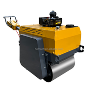 Compacteur vibrant à double tambour autopropulsé 330KG 550KG, prix usine, pour la construction routière