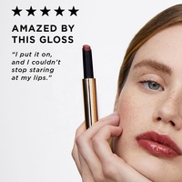 Vente en gros de gloss à lèvres végétalien hydratant, waterproof, longue tenue, infusé aux herbes, personnalisable avec votre logo et marque privée