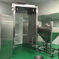 Mélangeur de poubelle de levage industriel de haute qualité HTD, mélangeur automatique de réservoir IBC, trémie rotative, machine de mélange de poudre sèche