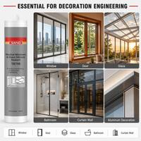 Sellador de Silicona Neutro SANVO Global OEM, Color Personalizado, Alta Resistencia de Adhesión para Materiales de Construcción y Carpintería