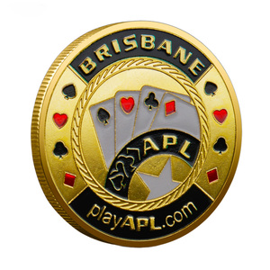 Pièce commémorative en fer Stock Ace King – Conception personnalisée, pièce moulée sous pression, cadeau souvenir pour les cartes de poker de Las Vegas – Guard - Product Image 5