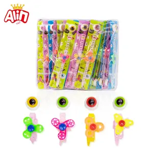 玩具糖果批发来样定做儿童玩具糖果塑料卡通手表眼球软糖