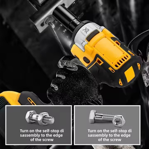 Mới đến 1/2in 350 <span class=keywords><strong>n.m</strong></span> pin lithium đủ điều kiện không dây tác động cờ lê động cơ không chổi than cờ lê điện với ánh sáng làm việc - Product Image 3