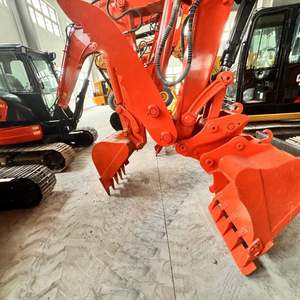 Mini pelleteuse d'occasion Kubota KX165 KX155 KX163 Moteur importé d'origine du Japon Pelle d'occasion Prix abordable Grande valeur de revente - Product Image 2