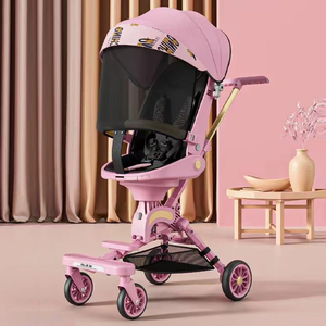 <span class=keywords><strong>2022</strong></span> cochecito de alta calidad más vendido asiento giratorio de 360 grados cochecito de bebé plegable bidireccional - Product Image 4