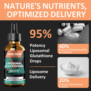 60 מ "ל ליפוזומל glutathi נוזלי טיפות נוגדות חמצון טיפוח העור תוספי בריאות יופי עבור הברק - Product Image 2