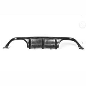 OEM kuru karbon Fiber arka ÖN TAMPON Splitter MP tarzı arka difüzör için BMW F80 M3 F82 f0m4 2014-2020 çeki kanca cut-çıkışları yeni - Product Image 2