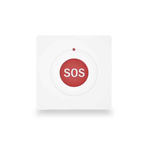 EU868/US915 LoRaWAN Medical SOS Button - IP65 Emergency Call Device for Smart Hospital Patient & Staff Safety