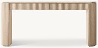 Meuble Console en Marbre et Bois de Luxe, Haute Qualité, Style Minimaliste, 2 Tiroirs, pour Entrée et Salon