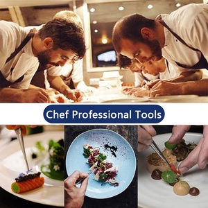 TOALLWIN utensilios de cocina barbacoa freír comida servir pinzas clip de barbacoa <span class=keywords><strong>parrilla</strong></span> abrazaderas utensilios de comida pinzas de acero inoxidable - Product Image 6