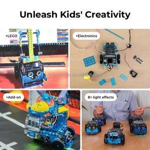 Makeblock MBot2 Programming Robot Coding Robot Kit with CyberPi for Scratch and <strong>Python</strong> Programming Remote Control Toy AI Car - Product Image 5