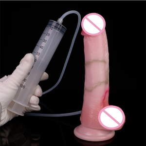 SXXY Real Squirting <b>Dildo</b> With Strong Sucker Liquid Silicone Realistic Big Ejacting Anal Plug for Adult Women Men - Product Image 6