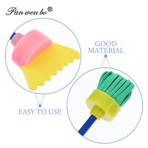 Peinture pour enfants, ensemble de 4 pièces, éponge eva, tête rotative, brosse éponge, graffiti pour enfants - Product Image 6
