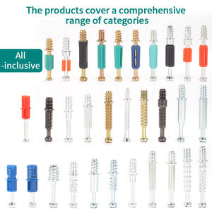 Vis de <span class=keywords><strong>fixation</strong></span> pour meubles, connecteur à came <span class=keywords><strong>excentrique</strong></span>, goujon, connecteur Minifix, accessoires de meubles - Product Image 5