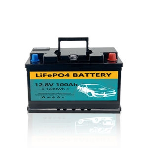 12V 100Ah DJS LiFePO4 batterie de voiture démarreur de saut batterie au lithium-ion CCA1100 Batteries automatiques pour le démarrage des bateaux à moteur de pêche à la traîne - Product Image 2
