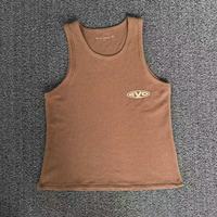 Débardeur en tricot gaufré personnalisé OEM, débardeur de sport respirant pour la course et la gym, avec impression sérigraphiée