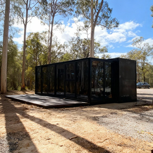 Moderne Case Prefabbricate Piccole, Casa Container con Parete in Vetro, Casette da Giardino, <span class=keywords><strong>Hotel</strong></span> e Resort, Case Container dallo Stile Unico - Product Image 3