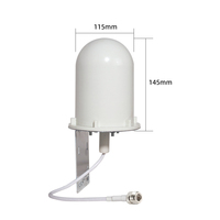 Antena de Techo 5G 4G LTE 2x2 MIMO para Interiores, 698-4000MHz, 28dBi, N-Female, Alta Ganancia, Bajo PIM, Tipo Domo, para Amplificador de Señal DAS, OEM Personalizado