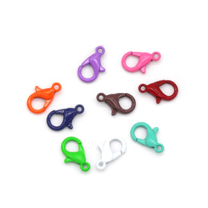 ตัวล็อกแบบก้ามปูสีลูกกวาด ขนาด 12 มม. โลหะ สำหรับทำสร้อยคอ พวงกุญแจ จี้ DIY อุปกรณ์ตกแต่งเครื่องประดับ ขายส่ง - Product Image 5