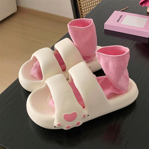 XIXITIAO verano lindo paseo por la playa zapatillas mujeres niñas sandalias fábrica mujer <span class=keywords><strong>calzado</strong></span> barato señora sandalias para mujeres y señoras - Product Image 2