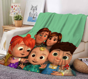 <span class=keywords><strong>Couverture</strong></span> en flanelle pour enfants, impression numérique à motif de dessin animé, fabricant en gros - Product Image 5