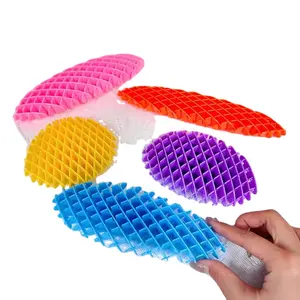 2024 Neuheit Contort Taschen-Fidget-Worm-Spielzeug Unisex Kunststoff-Stressabbau-Fidget-Spielzeug für Kinder und Erwachsene