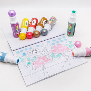 キラキラインクドットマーカーキッズ点滅描画マーカーペンアートペイントセット無毒インク描画おもちゃ - Product Image 6