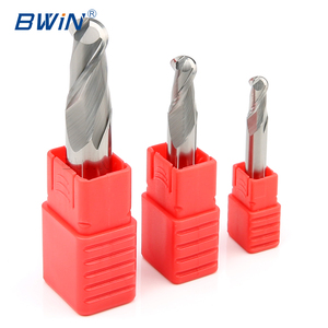 3Mm 10Mm 2 Fluit Cnc Wolfraam Massief Carbide Lange Schacht Platte Bal Neus Spiraal Aluminium Polish Cutter Eindmolen Einde Molen - Product Image 6