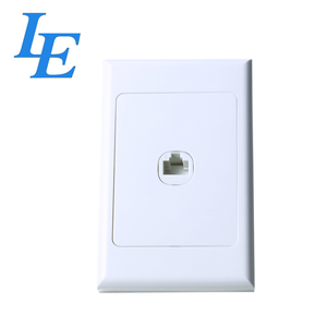 LE RJ45 Network Australian Type Face Plate Wall Faceplate - Product Image 5