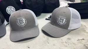 Custom Vintage richardson 112 Trucker Hats With Pvc Leather Woven <b>Patch</b> Embroidery Custom logo Blank Mesh <b>Back</b> Balls Sports Cap - Product Image 3