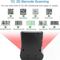 Escáner de Código de Barras Multidispositivo ANDORID/Windows de 11.6 Pulgadas con Pantalla Táctil, Compatible con Montaje en Pared, Terminal POS, Verificación de Precios para Minoristas