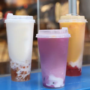 Bán buôn dùng một lần Takeaway Matcha Smoothie Juice <span class=keywords><strong>Cup</strong></span> tùy chỉnh PP Ly nhựa bong bóng Tea <span class=keywords><strong>Cup</strong></span> với logo - Product Image 2