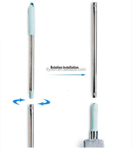Serpillère plate pour le nettoyage domestique avec manche pivotant, essuie-plancher, tête de serpillère magique en microfibre de remplacement, nettoyeurs de <span class=keywords><strong>sol</strong></span> - Product Image 5