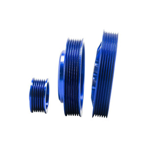Poyracing V-Belt <b>Pulley</b> 30mm Bore Aluminum 1 Groove For Toyota GT86 Scion FR-S Subaru BRZ - Product Image 4