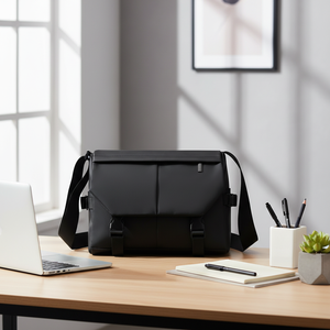 <span class=keywords><strong>Sac</strong></span> messager géométrique imperméable en PU de style britannique pour <span class=keywords><strong>homme</strong></span> - <span class=keywords><strong>Sac</strong></span> à <span class=keywords><strong>bandoulière</strong></span>/<span class=keywords><strong>sac</strong></span> croisé multifonction grande capacité - Product Image 6