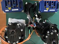 Kit de Vélo Électrique et UTV Étanche Sans Balais DC 20kW/27kW 48V-106V 700A avec Contrôleur pour Voiturette de Golf, Karting, Quad