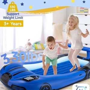 PVC Inflatable Travel Bed 81*45*22.4 Inch Air <b>Mattress</b> with Carry Bag <b>Portable</b> Toddler for Kids Indoor and Outdoor Camping - Product Image 5