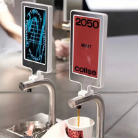 Mesin Dispenser Minuman Kopi Matcha Komersial Multi-Drink, Rak Bar, dan Dudukan Gerobak untuk Kedai Kopi