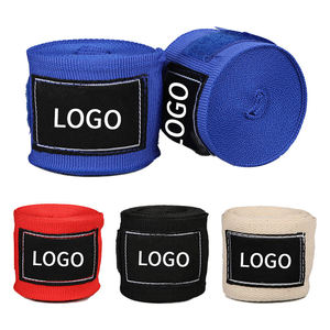 TOPTONS Custom Logo MMA Training impacchi a mano in cotone elastico <span class=keywords><strong>boxe</strong></span> <span class=keywords><strong>bendaggio</strong></span> per Kickboxing Sport atletico nastro da dito - Product Image 2