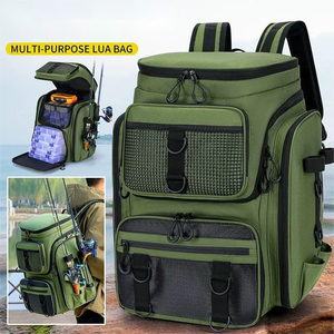 Pesca Vara-Sac à Bandoulière en Polyester Durable, Imperméable, Sac à Dos pour la Pêche, le Camping et le Cyclisme - Product Image 3