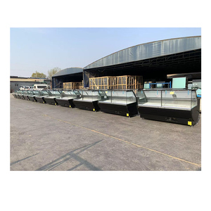 Affichage commercial horizontal de stockage d'aliments cuits/viande fraîche/poisson de <span class=keywords><strong>produits</strong></span> surgelés de congélateur d'aliments cuits - Product Image 2