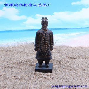 Figuras chinas antiguas <span class=keywords><strong>de</strong></span> terracota, <span class=keywords><strong>juego</strong></span> <span class=keywords><strong>de</strong></span> mesa <span class=keywords><strong>de</strong></span> arena psicológica, caja ciega arqueológica, decoración artesanal <span class=keywords><strong>de</strong></span> resina - Product Image 3