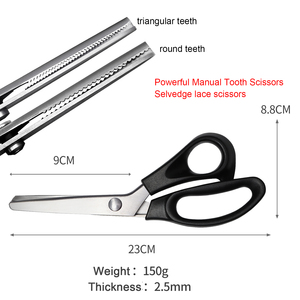Allemagne <span class=keywords><strong>Ciseaux</strong></span> de tailleur en acier inoxydable <span class=keywords><strong>Ciseaux</strong></span> de broderie et de <span class=keywords><strong>couture</strong></span> avec coupe en triangle Arc Wave - Product Image 4