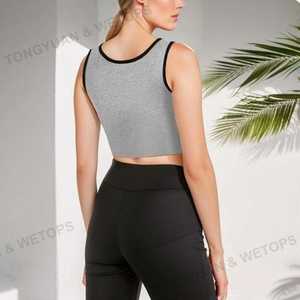 Plus Size Elastic Breathable Women Tank Tops Bust Shapewear Corset Compression Sleeveless Breast Tomboy FTM Chest <strong>Binder</strong> <strong>Bra</strong> - Product Image 5