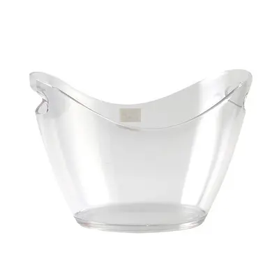 2020 Factory Cheap Wholesale Party clear acrylic Plastic Ice Bucket