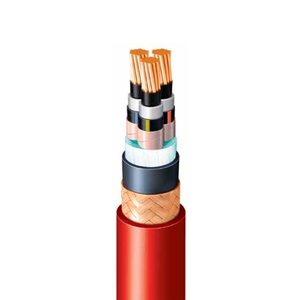 Câble d'alimentation haute tension sans halogène TFOI TIOI TICI XLPE isolé ignifuge 3,6/6kV 6/10kV 8,7/15kV pour applications marines - Product Image 1